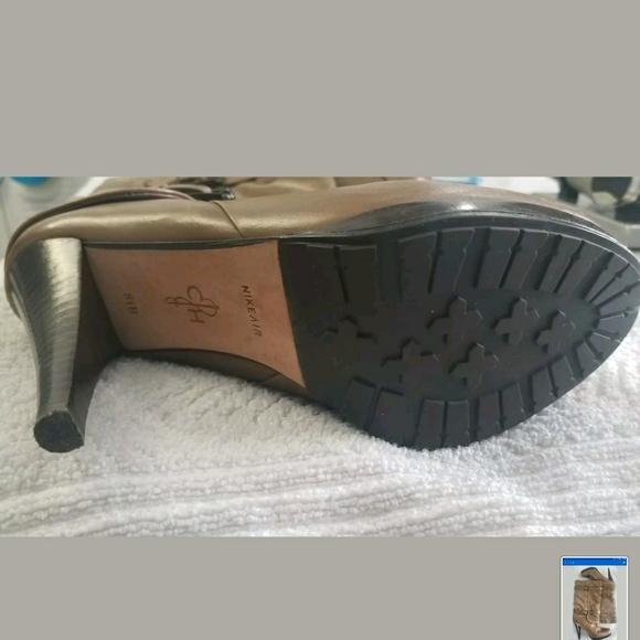 Cole Haan Nike Air Slouch Tan Boots 8.5 - Picture 2 of 3